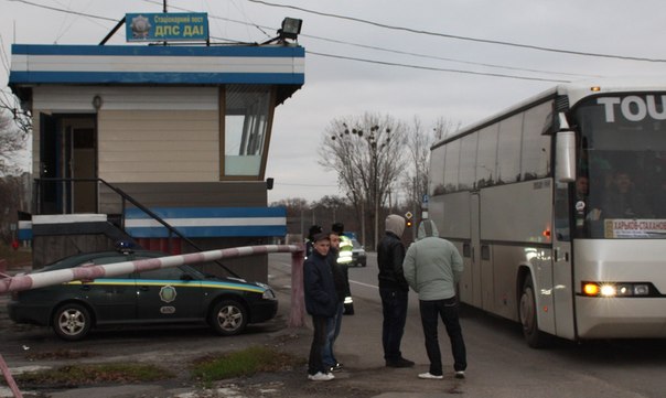 Сегодня мы побывали на посту ГАИ (ХТЗ)