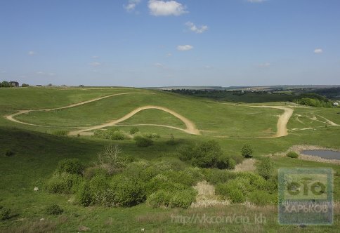 Подготовка трассы на Черкасской Лозовой