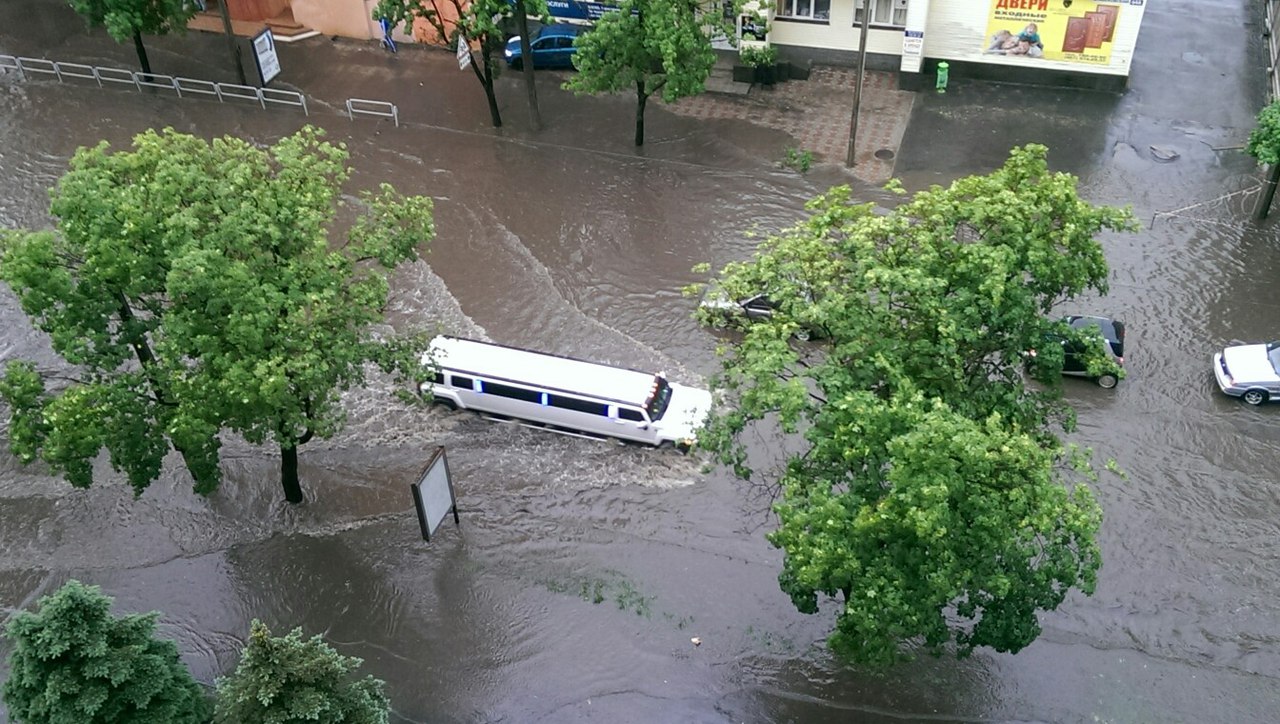29.05.2016 Харьков превратился в Венецию
